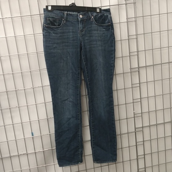 DKNY JEANS MERCER SKINNY BLUE JEANS SIZE 4 - Picture 2 of 9